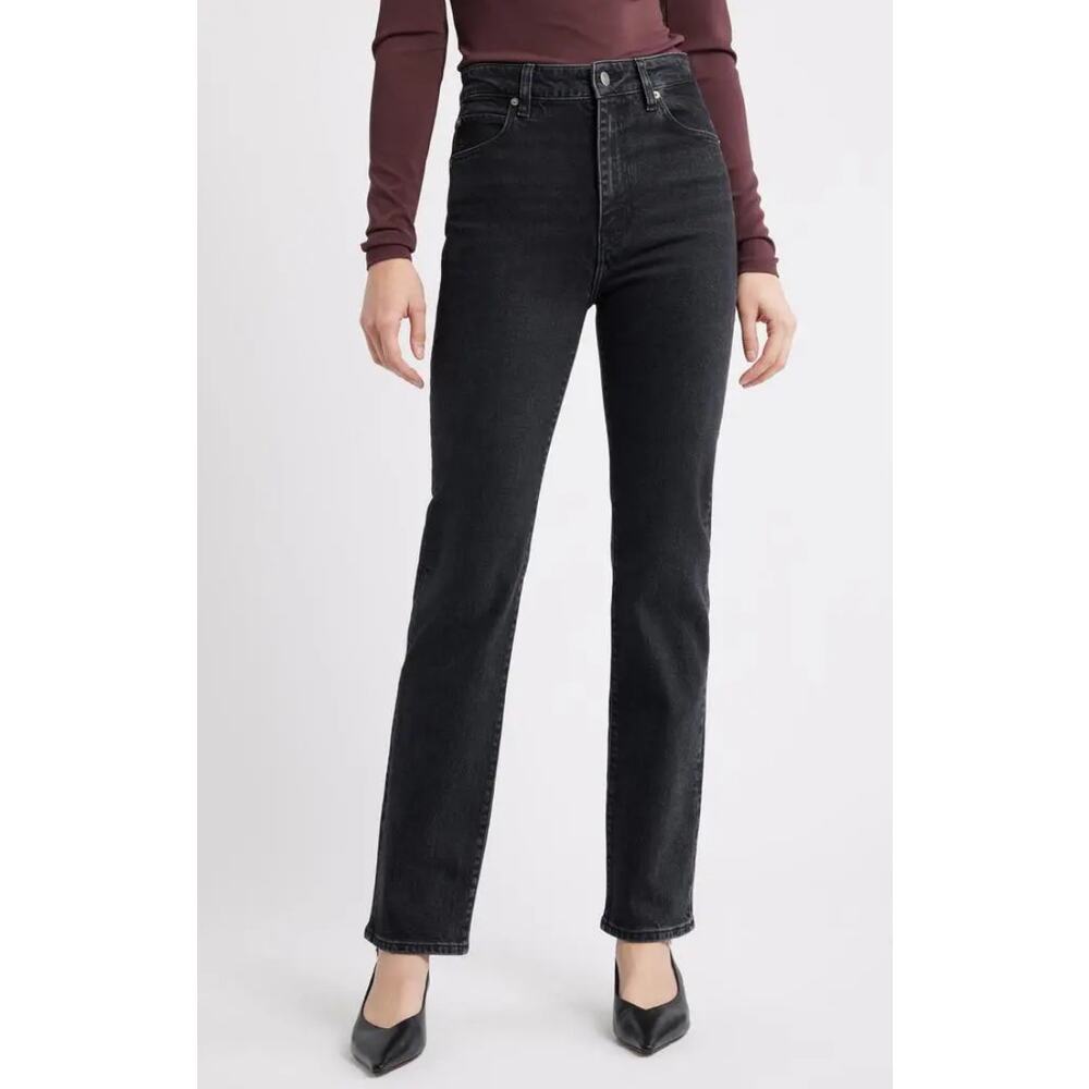 Frame Women's The Ruler Jean in Faded Black Size 29 - Picture 2 of 6